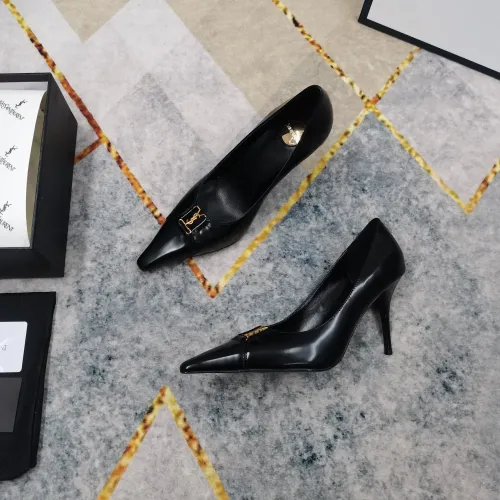 Replica Yves Saint Laurent YSL High-Heeled Shoes For Women #1409763 $118.00 USD for Wholesale