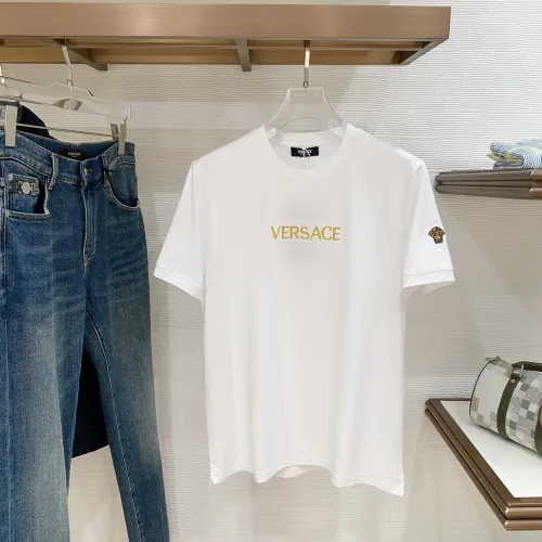 Versace T-Shirts Short Sleeved For Men #1409782 $92.00 USD, Wholesale Replica Versace T-Shirts