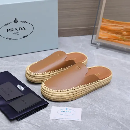 Prada Slippers For Women #1409785 $132.00 USD, Wholesale Replica Prada Slippers