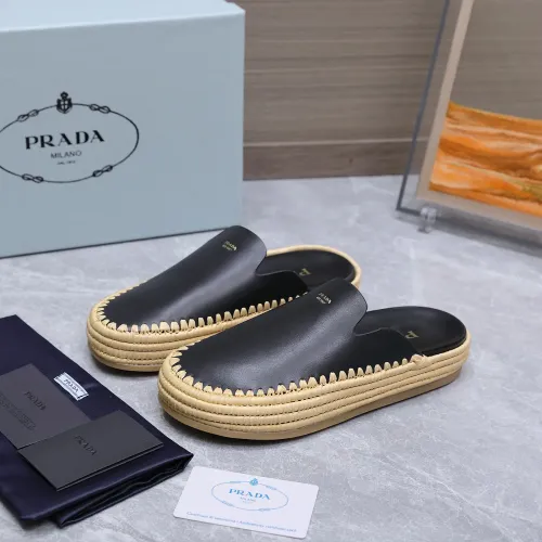 Prada Slippers For Women #1409786 $132.00 USD, Wholesale Replica Prada Slippers