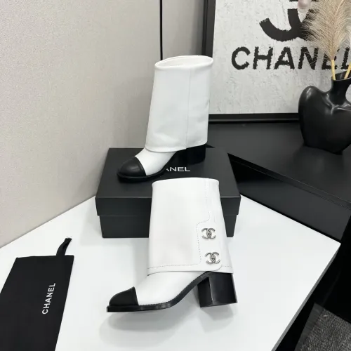 Replica Chanel Boots For Women #1409794 $155.00 USD for Wholesale