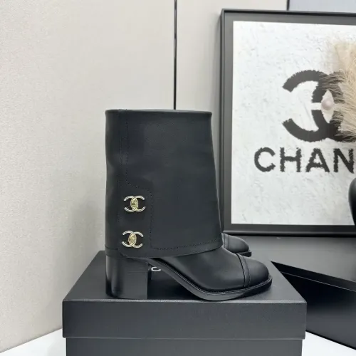 Replica Chanel Boots For Women #1409796 $155.00 USD for Wholesale