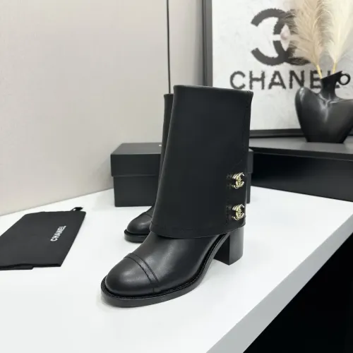 Replica Chanel Boots For Women #1409796 $155.00 USD for Wholesale