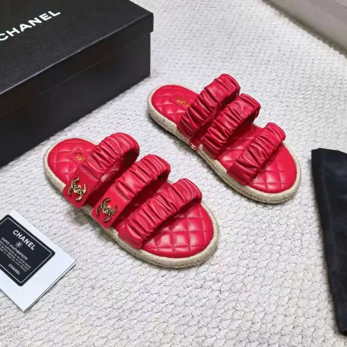 Chanel Slippers For Women #1409853 $88.00 USD, Wholesale Replica Chanel Slippers