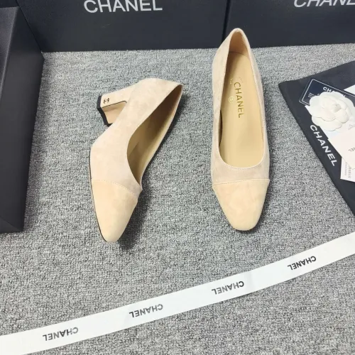 Chanel High-Heeled Shoes For Women #1409857 $96.00 USD, Wholesale Replica Chanel High-Heeled Shoes