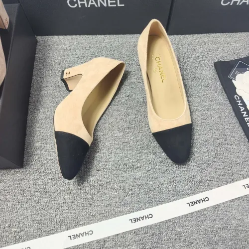 Chanel High-Heeled Shoes For Women #1409858 $96.00 USD, Wholesale Replica Chanel High-Heeled Shoes