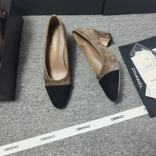 Chanel High-Heeled Shoes For Women #1409861 $96.00 USD, Wholesale Replica Chanel High-Heeled Shoes