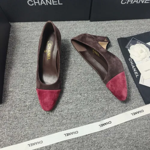 Chanel High-Heeled Shoes For Women #1409862 $96.00 USD, Wholesale Replica Chanel High-Heeled Shoes