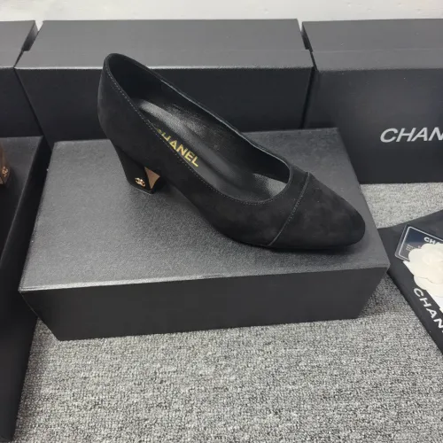Replica Chanel High-Heeled Shoes For Women #1409863 $96.00 USD for Wholesale