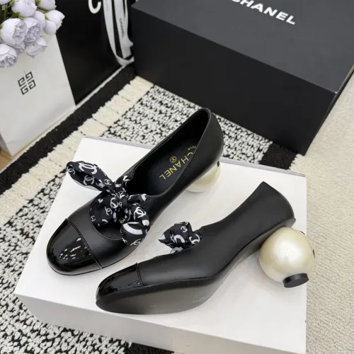 Chanel High-Heeled Shoes For Women #1409872 $108.00 USD, Wholesale Replica Chanel High-Heeled Shoes