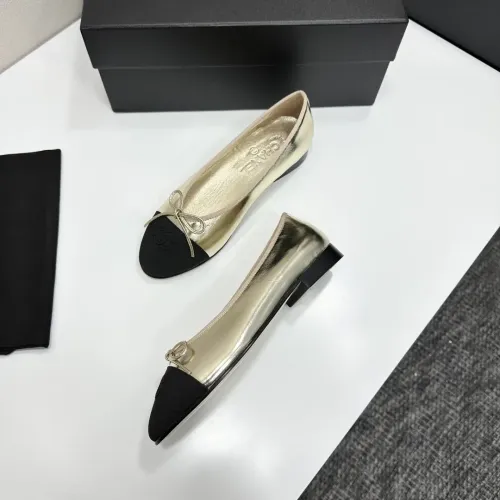 Chanel Flat Shoes For Women #1409874 $92.00 USD, Wholesale Replica Chanel Flat Shoes