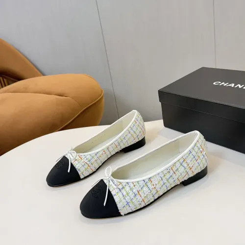 Chanel Flat Shoes For Women #1409887 $92.00 USD, Wholesale Replica Chanel Flat Shoes