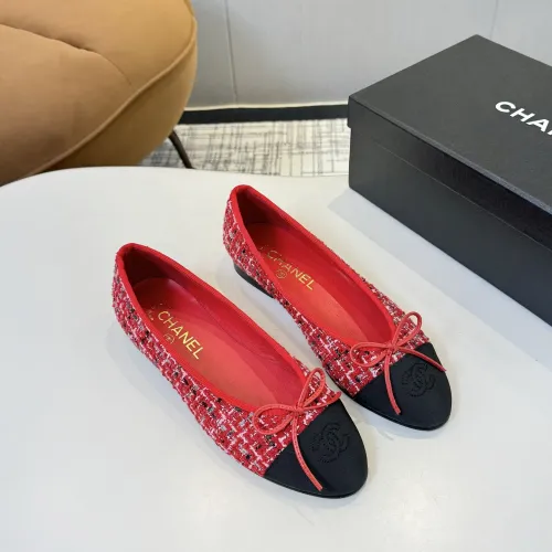 Replica Chanel Flat Shoes For Women #1409889 $92.00 USD for Wholesale