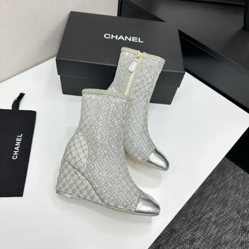 Replica Chanel Boots For Women #1409911 $160.00 USD for Wholesale