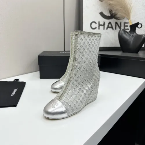 Replica Chanel Boots For Women #1409911 $160.00 USD for Wholesale