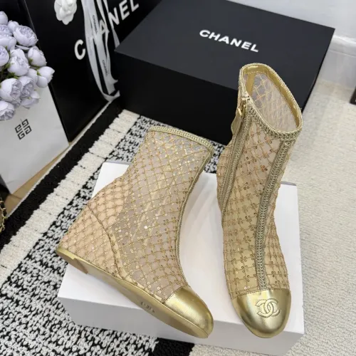 Chanel Boots For Women #1409912 $160.00 USD, Wholesale Replica Chanel Boots