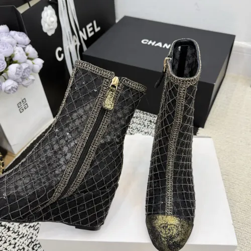 Replica Chanel Boots For Women #1409915 $160.00 USD for Wholesale