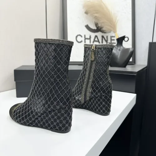Replica Chanel Boots For Women #1409915 $160.00 USD for Wholesale