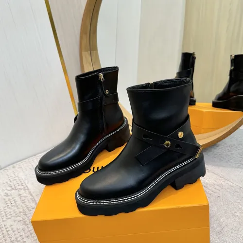 Louis Vuitton Boots For Women #1409917 $125.00 USD, Wholesale Replica Louis Vuitton Boots