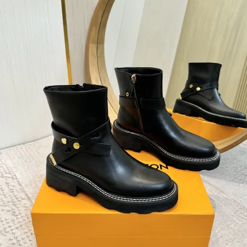 Replica Louis Vuitton Boots For Women #1409917 $125.00 USD for Wholesale