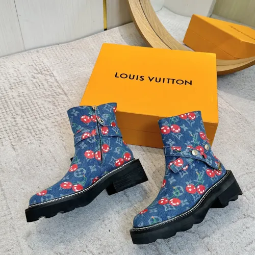 Replica Louis Vuitton Boots For Women #1409918 $125.00 USD for Wholesale