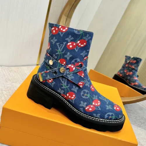 Replica Louis Vuitton Boots For Women #1409918 $125.00 USD for Wholesale