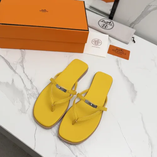 Replica Hermes Slippers For Women #1409941 $82.00 USD for Wholesale