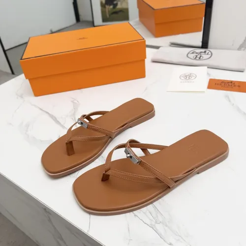 Hermes Slippers For Women #1409943 $82.00 USD, Wholesale Replica Hermes Slippers