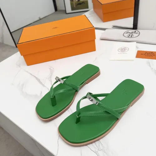 Hermes Slippers For Women #1409946 $82.00 USD, Wholesale Replica Hermes Slippers