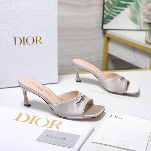 Replica Christian Dior Slippers For Women #1409949 $98.00 USD for Wholesale