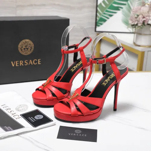 Versace Sandal For Women #1410000 $118.00 USD, Wholesale Replica Versace Sandal