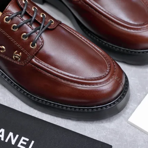 Replica Chanel Leather Shoes For Women #1410025 $122.00 USD for Wholesale