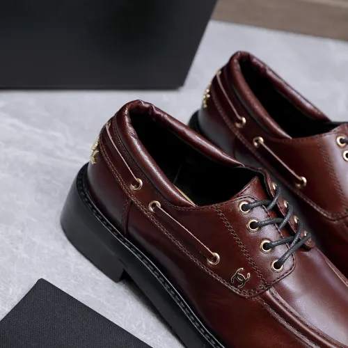 Replica Chanel Leather Shoes For Women #1410025 $122.00 USD for Wholesale