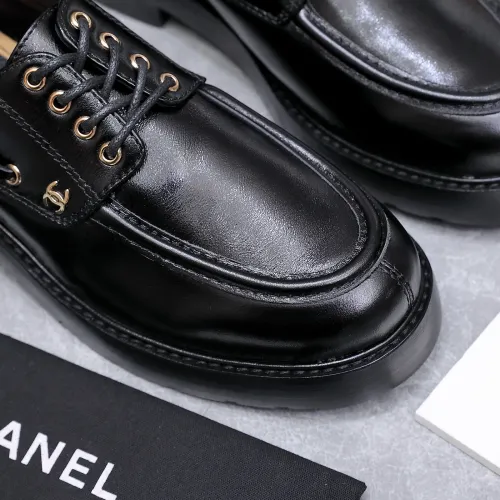 Replica Chanel Leather Shoes For Women #1410026 $122.00 USD for Wholesale