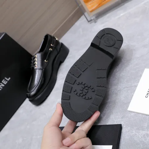 Replica Chanel Leather Shoes For Women #1410026 $122.00 USD for Wholesale
