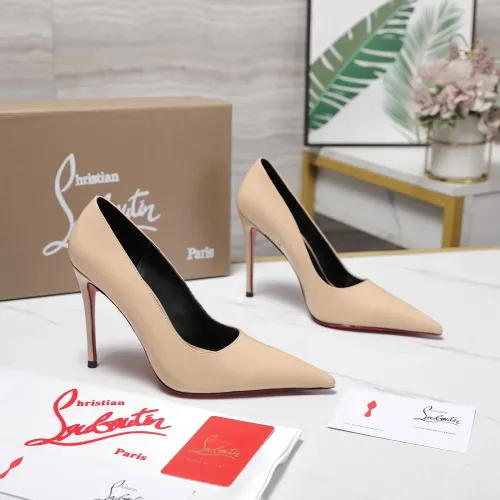 Replica Christian Louboutin High-heeled shoes For Women #1410030 $115.00 USD for Wholesale