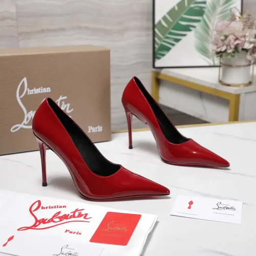 Replica Christian Louboutin High-heeled shoes For Women #1410031 $115.00 USD for Wholesale