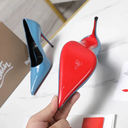 Replica Christian Louboutin High-heeled shoes For Women #1410032 $115.00 USD for Wholesale