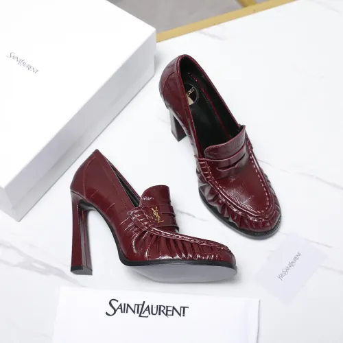 Replica Yves Saint Laurent YSL High-Heeled Shoes For Women #1410056 $128.00 USD for Wholesale