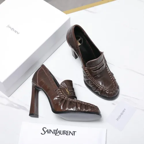 Replica Yves Saint Laurent YSL High-Heeled Shoes For Women #1410057 $128.00 USD for Wholesale
