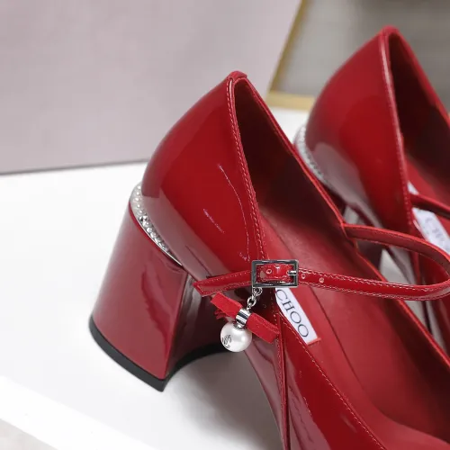 Replica Jimmy Choo High-Heeled Shoes For Women #1410073 $115.00 USD for Wholesale