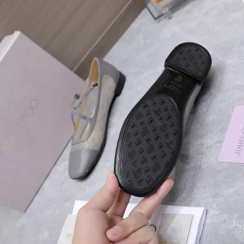 Replica Jimmy Choo Flat Shoes For Women #1410088 $108.00 USD for Wholesale