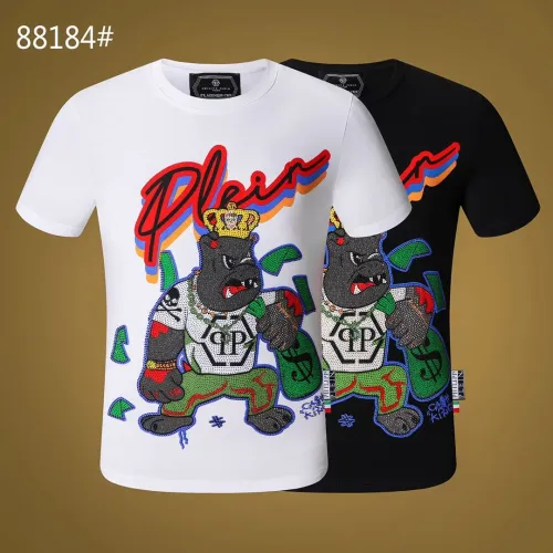 Replica Philipp Plein PP T-Shirts Short Sleeved For Men #1410146 $27.00 USD for Wholesale