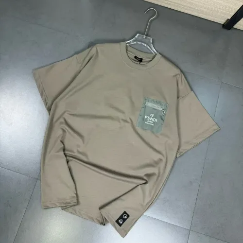 Fendi T-Shirts Short Sleeved For Unisex #1410170 $32.00 USD, Wholesale Replica Fendi T-Shirts