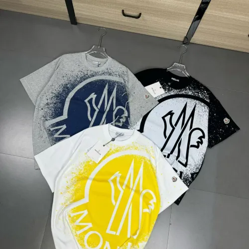 Replica Moncler T-Shirts Short Sleeved For Unisex #1410203 $32.00 USD for Wholesale