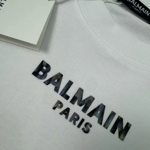 Replica Balmain T-Shirts Short Sleeved For Unisex #1410217 $32.00 USD for Wholesale