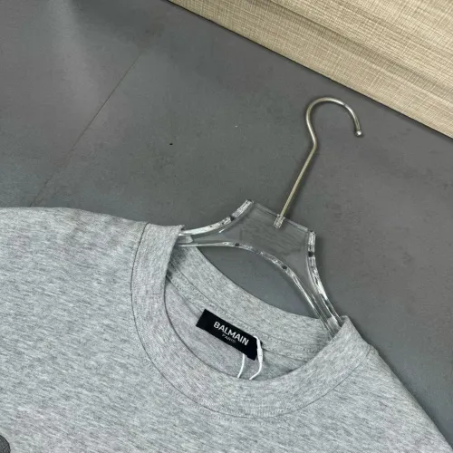 Replica Balmain T-Shirts Short Sleeved For Unisex #1410220 $32.00 USD for Wholesale