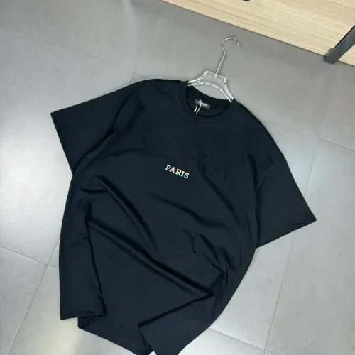Balmain T-Shirts Short Sleeved For Unisex #1410221 $32.00 USD, Wholesale Replica Balmain T-Shirts