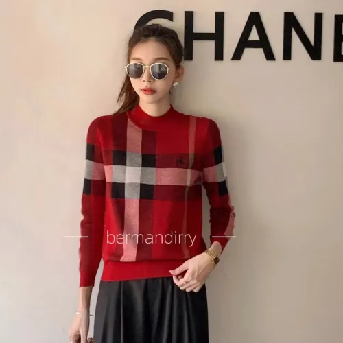 Replica Burberry Fashion Sweaters Long Sleeved For Women #1410236 $88.00 USD for Wholesale
