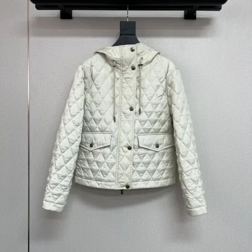 Burberry Down Feather Coat Long Sleeved For Women #1410237 $145.00 USD, Wholesale Replica Burberry Down Feather Coat